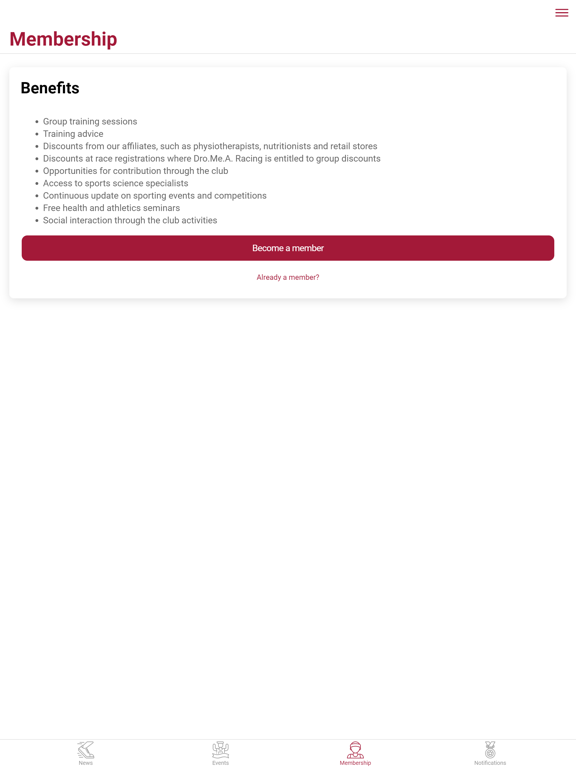 Screenshot #5 pour Dro.Me.A. Racing Running Club