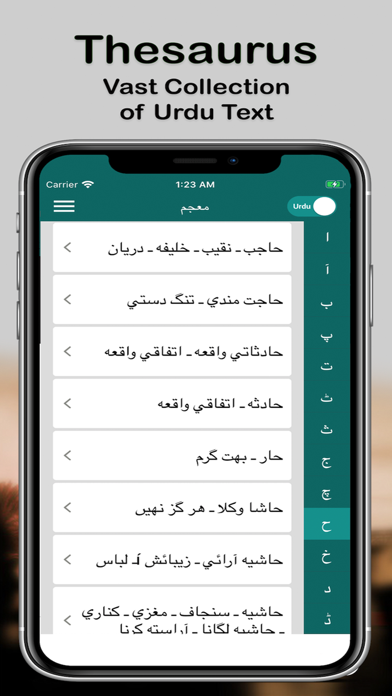 Screenshot #2 pour English Urdu Q-Dictionary