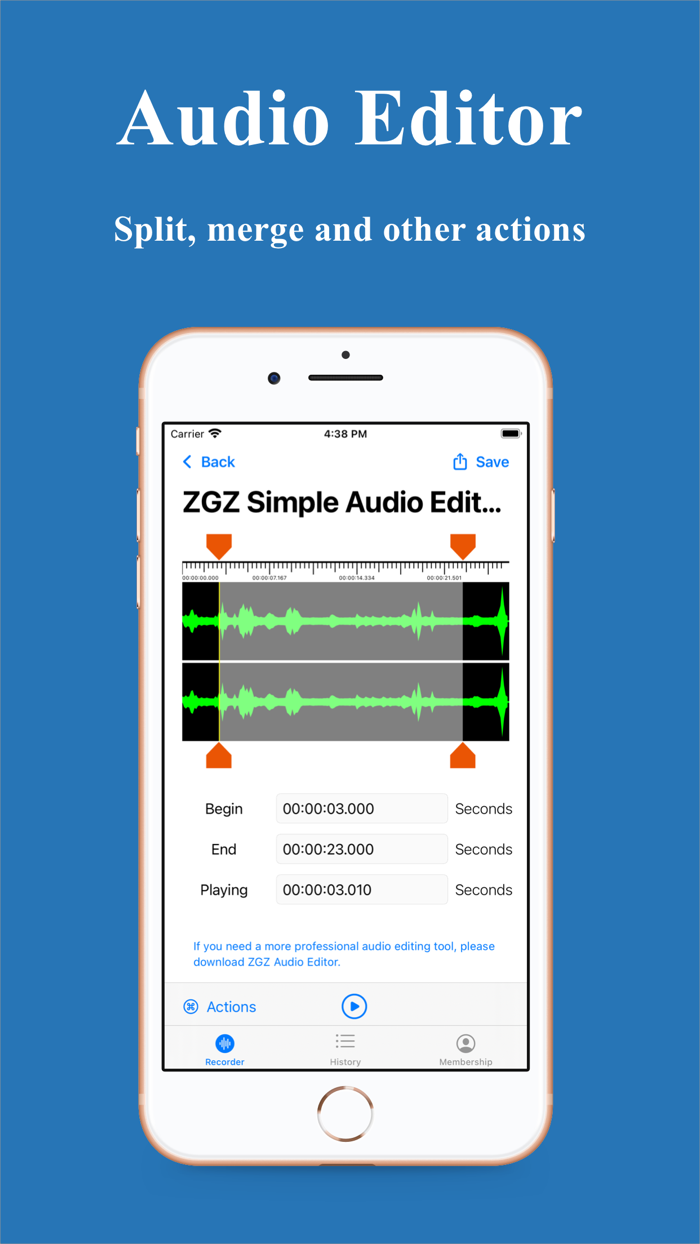 ZGZ Audio Recorder
