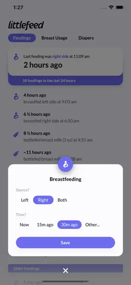 Game screenshot littlefeed - feed your baby apk