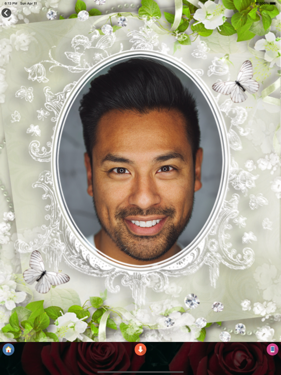 Screenshot #6 pour Flower Photo Frames Maker