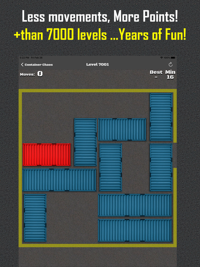 Container Chaos Puzzle Game