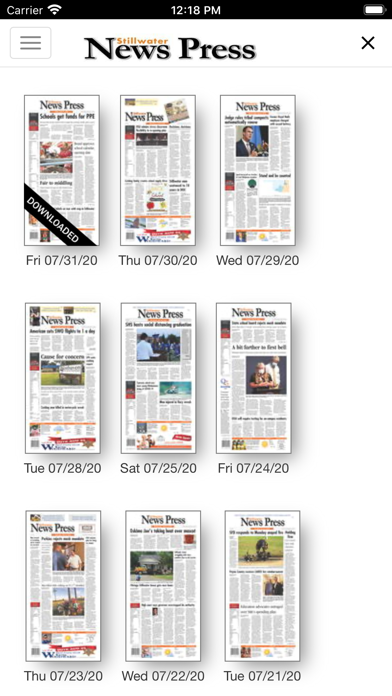 Stillwater News Press Screenshot