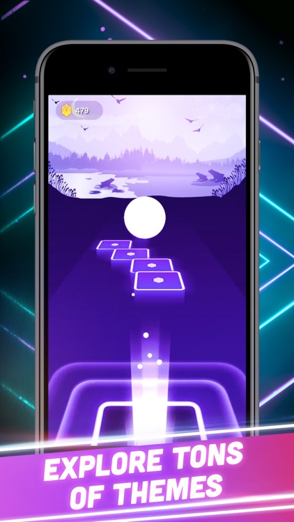 Hop Tiles 3D: Hit music game screenshot-3