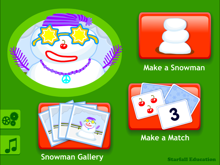 Starfall Snowman