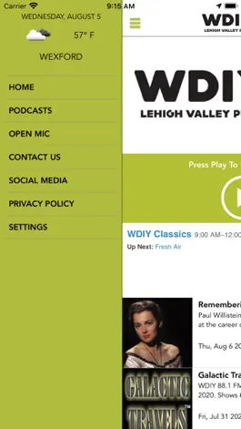 Game screenshot WDIY 88.1 NPR Radio apk