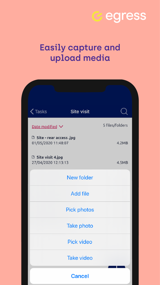 #2. Egress Secure Workspace (iOS) 由: Egress Software Technologies Ltd