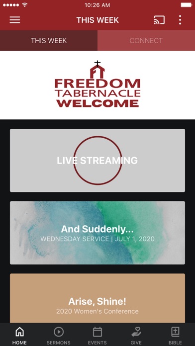 Freedom Tabernacle Church Screenshot