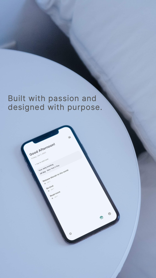 #1. Meraki: To-Do List (iOS) 由: Dilraj Devgun