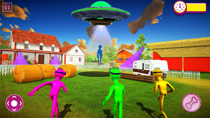 Scary Green Aliens Escape Mod