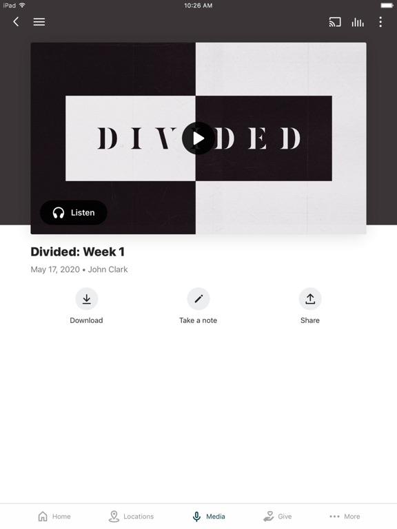 Crossroads On 23 iPad screenshot 3 - Lifestyle app