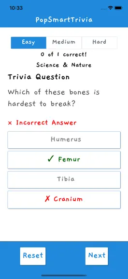 Game screenshot PopSmartTrivia hack