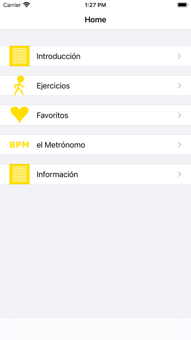 Parkinson Ejercicios ES Screenshot