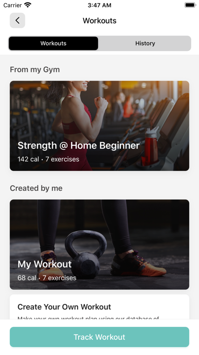 212 Fitness Screenshot