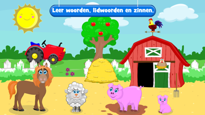 Taal en woordenschat boerderijのおすすめ画像1