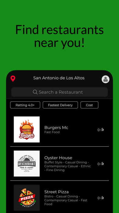 Bravo´s Eats: Food Delivery Screenshot