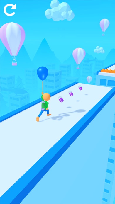 Air balloon run Screenshot