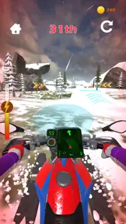 snow racer! iphone screenshot 4