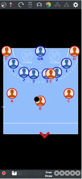 Game screenshot TACBrd-Handball apk