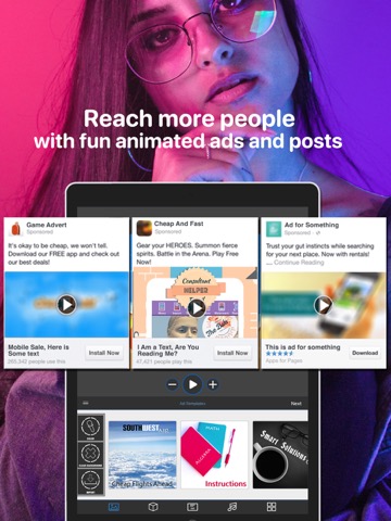 Video AD Maker - Create FB Adsのおすすめ画像1