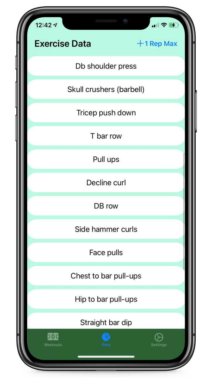 Workout Tracker - Progress Log
