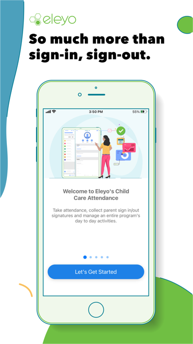 Eleyo Child Care Attendance Screenshot