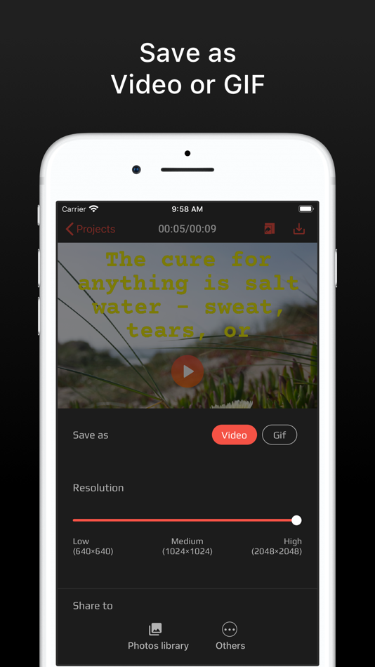 #4. Typewriter: Typing Video Maker (iOS) 来自: Tien Nguyen