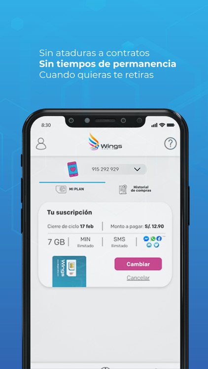Wings Mobile screenshot-4