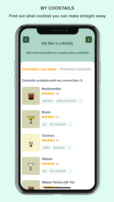 Mishela cocktails Screenshot