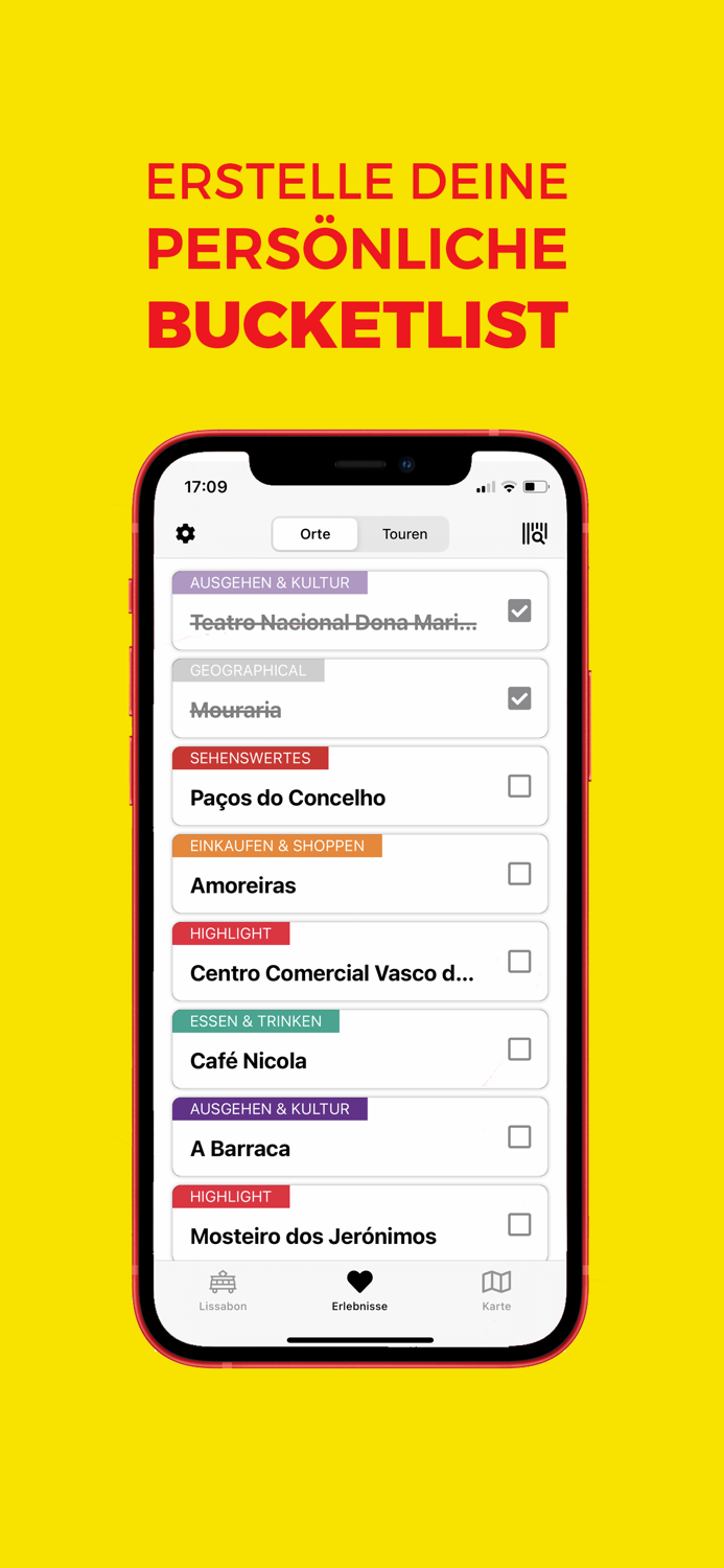 Reiseplaner Lissabon