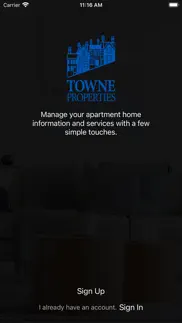 towne resident app iphone screenshot 1