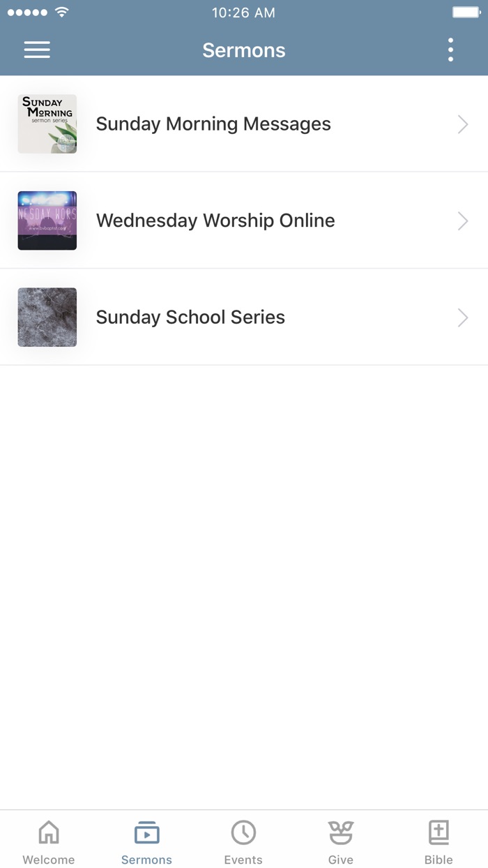 Bella Vista Baptist Church App