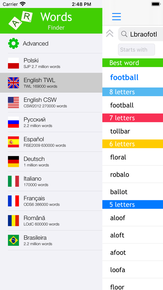 Words Finder - 1.1.3 - (iOS)