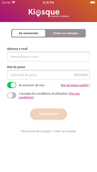Screenshot #1 pour Kiosque CA