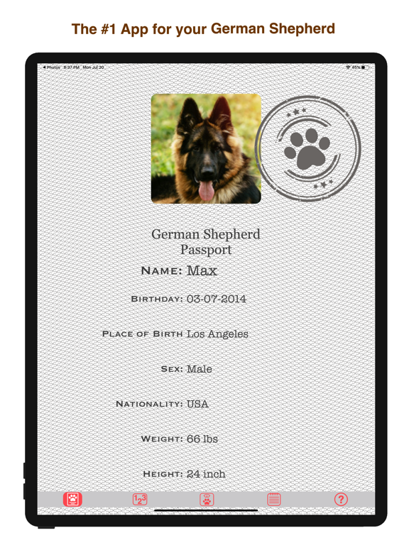 Screenshot #4 pour My German Shepherd