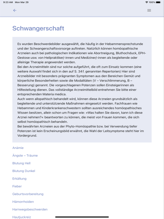 Screenshot #5 pour Homöopathie Hebammenalltag