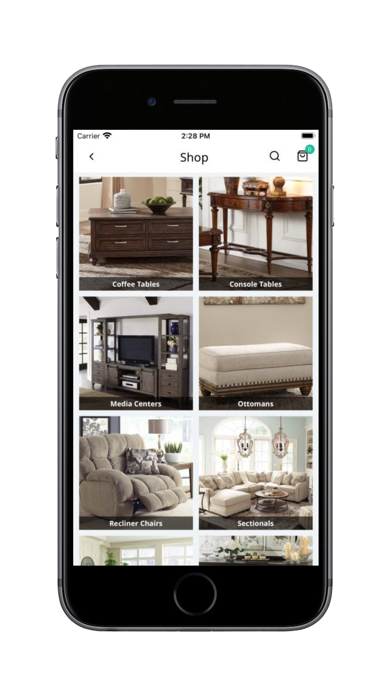 THEMES Furniture & Homestore Screenshot