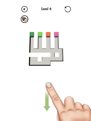 Color Swipe Mazeのおすすめ画像1