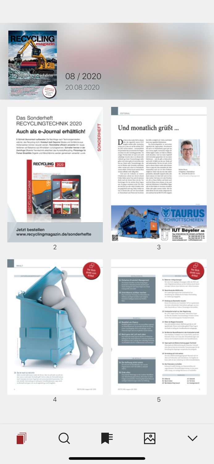 RECYCLING magazin App