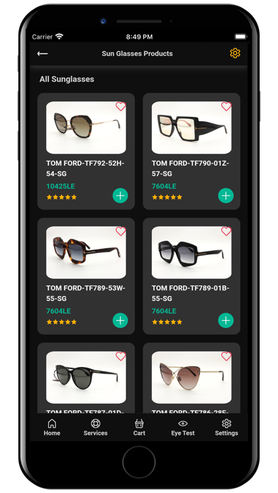 Eye Fashion Optics Screenshot