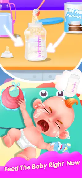 Game screenshot Baby Care - Mommy's New Baby apk