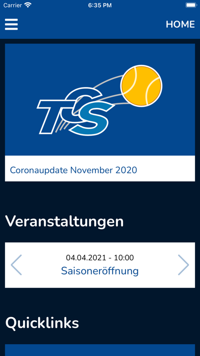TC Schönbusch Screenshot