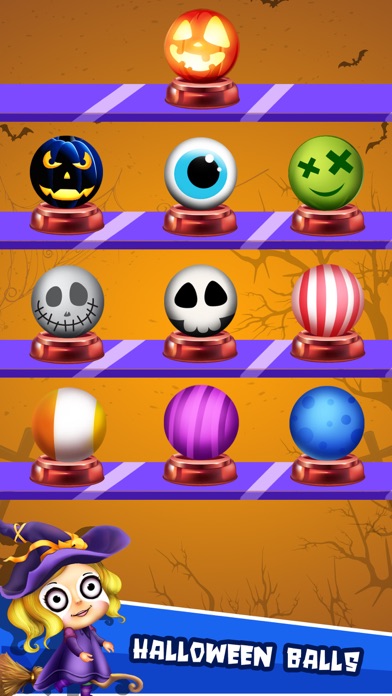 Halloween Ball Balancer Screenshot