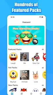 emoji stickers for texting iphone screenshot 2