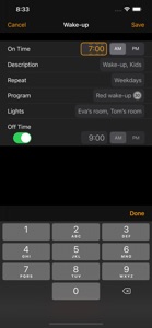 Wake-ups for Philips Hue screenshot #2 for iPhone