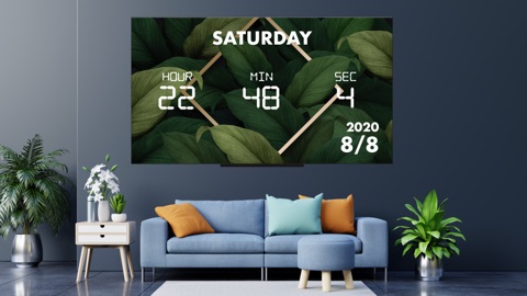 Screenshot #1 for Smart Clock:4k Live wallpaper