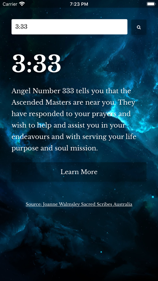 #4. Angel Numbers Numerology (iOS) By: Pro Media Now Inc