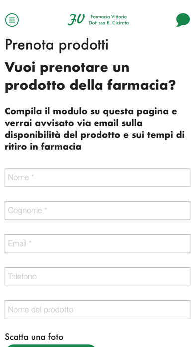 Farmacia Vittoria Cicirata Screenshot
