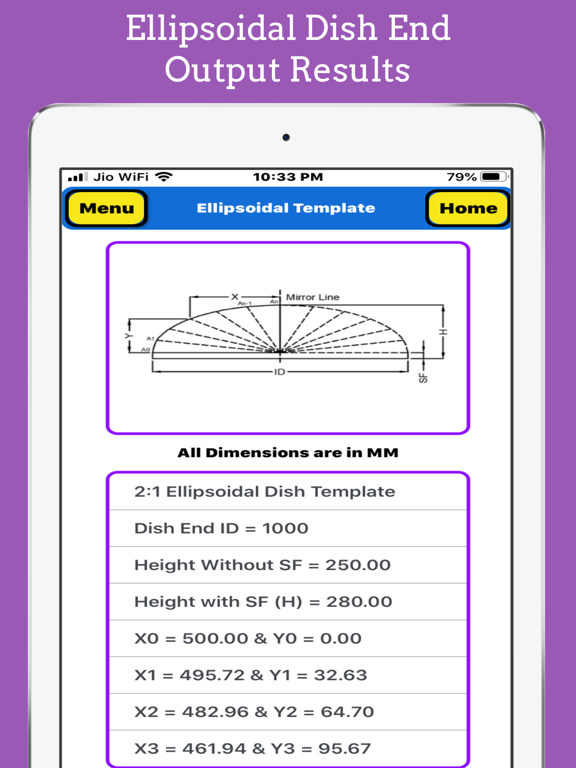 Screenshot #6 pour Ellipsoidal Template Marking