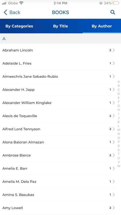 Globe eLibrary App